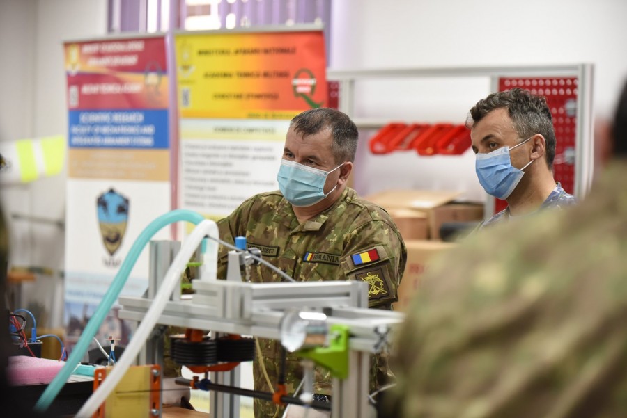 Ventilator mecanic românesc proiectat și prezentat de Academia Tehnică Militară „Ferdinand I”