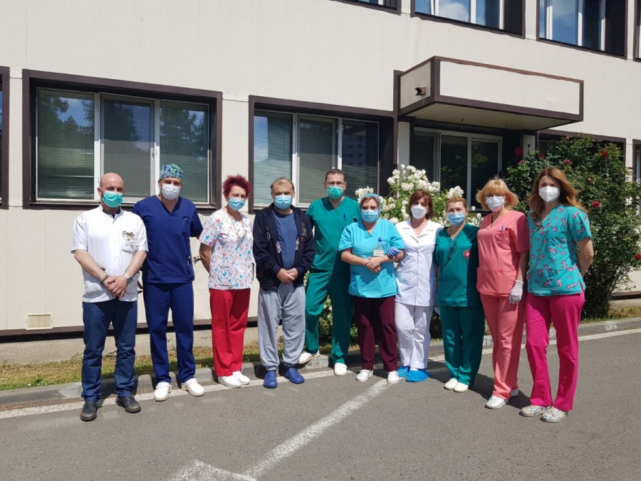 Un arădean de 52 de ani a fost externat astăzi din spital, după ce a luptat mai bine de două luni cu virusul SARS CoV-2