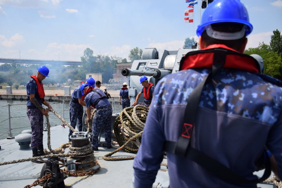 Peste 800 de marinari militari români participă la cel mai amplu exercițiu național desfășurat de Forțele Navale Române în 2020