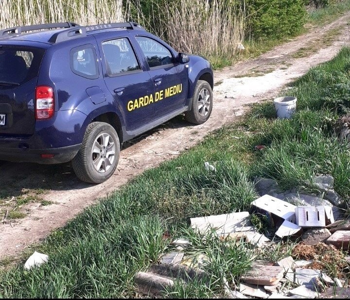 Amenzi de peste 1,6 milioane de lei date de Garda de Mediu în primele șase luni