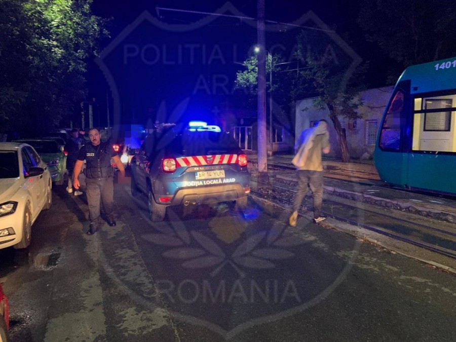 Scandalagiu amendat cu... 6.000 de lei de Poliția Locală; până și soția lui a fost speriată de ceea ce a putut să facă bărbatul