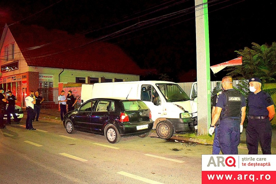 Urmărit din Bârzava și până la Arad de către Poliție și oprit prin împușcare pe str. Andrei Șaguna