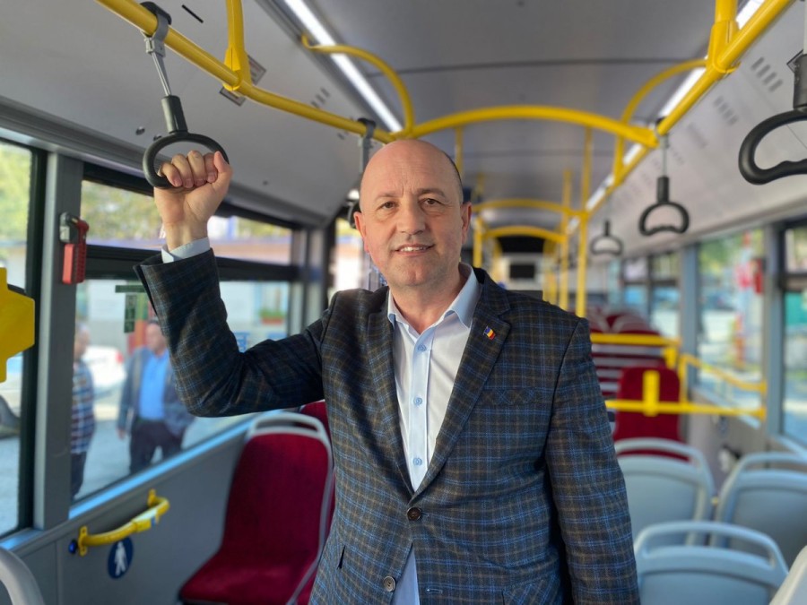 Şase autobuze electrice sunt în circulație în Arad