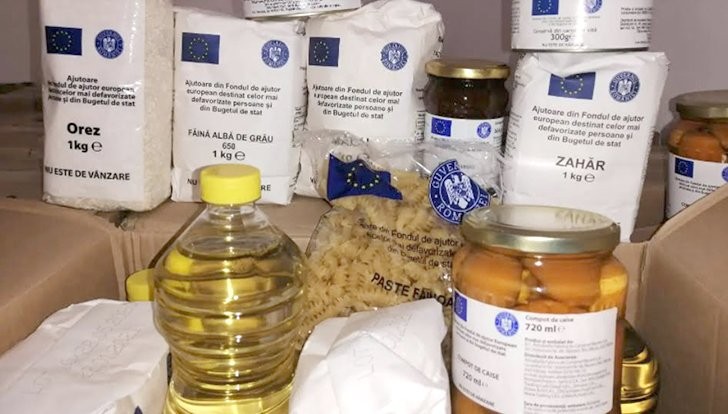 Începe distribuirea ajutoarelor alimentare