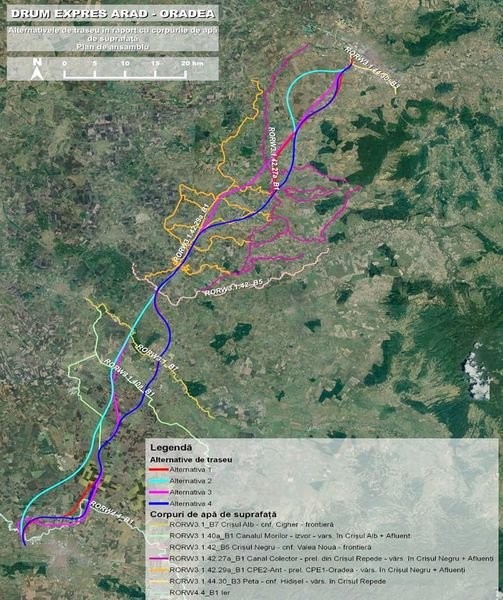 În ce stadiu se află proiectul drumului expres Arad-Oradea