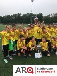 CS Atletico Arad- 2012 a câștigat Cupa Campionilor la ” Sfinx U11”