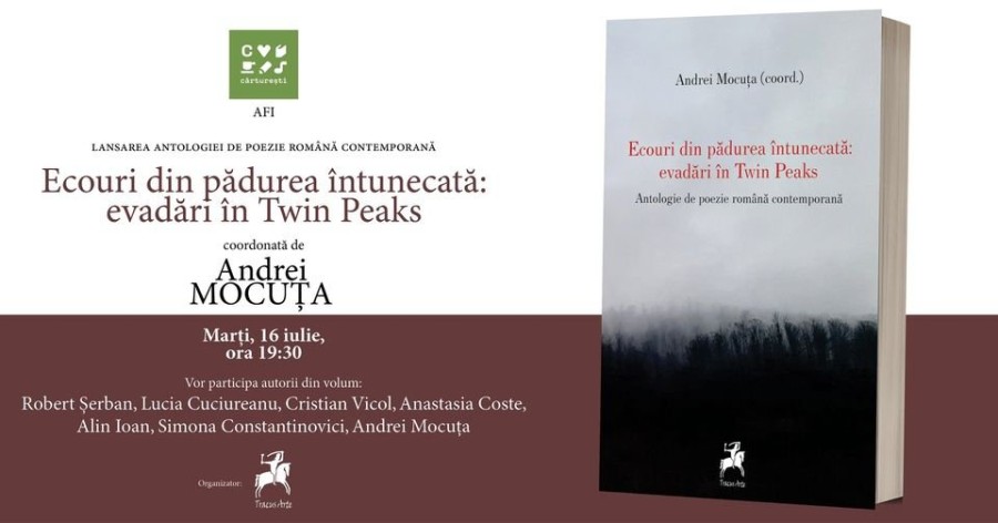 Lansare de carte: „Ecouri din pădurea întunecată: evadări în Twin Peaks”