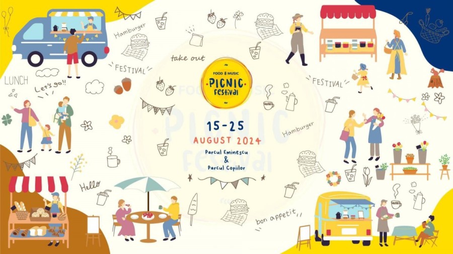 15-25 august - Picnic Festival, în Parcul Mihai Eminescu din Arad: O SĂRBĂTOARE A VERII