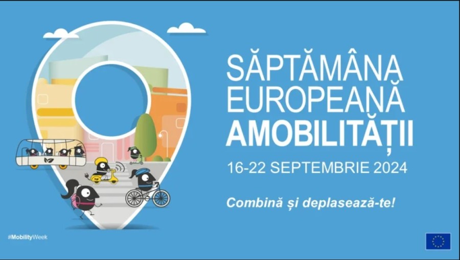 Săptămâna europeană a mobilității - 16-22 septembrie 2024