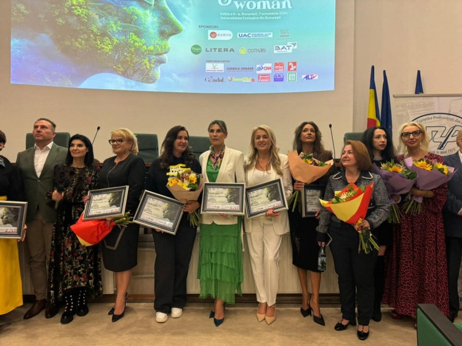 Geanina Pistru și Simona Man – premiate la Gala Green Woman (FOTO)