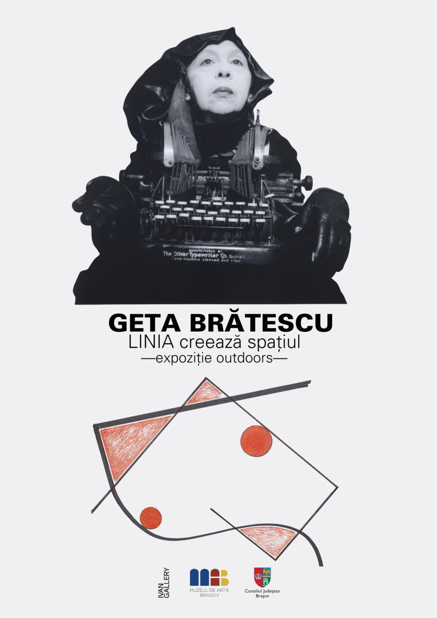 ERATĂ: Comunicat „Geta Brătescu. LINIA creează spațiul” – o nouă expoziție în cadrul programului Window Art al Muzeului de Artă Brașov