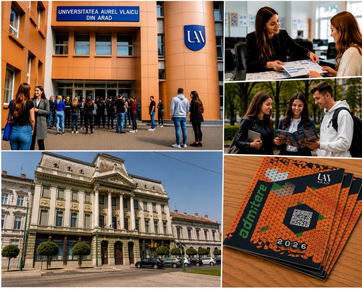 Peste 2.000 de candidați au ales Universitatea „Aurel Vlaicu” din Arad la prima sesiune de admitere