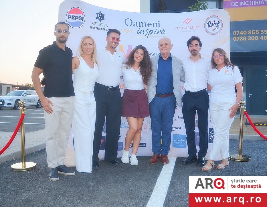 „Oameni care inspiră” – antreprenori, lideri și povești de business, reuniți la Via Universitate, în Arad