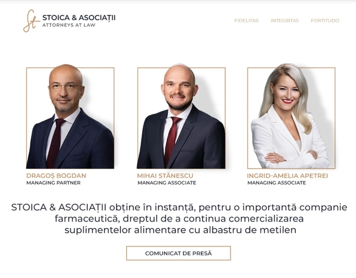 Terapia câștigă în instanță dreptul de a vinde albastru de metilen
