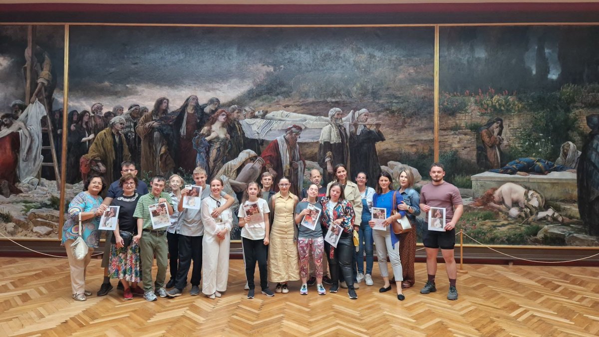 O oră în Pinacotecă, în care arta a devenit joc, descoperire, dialog și bucurie