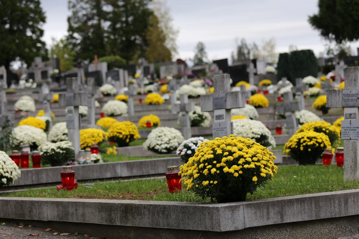 Locuri de vânzare a florilor la cimitire