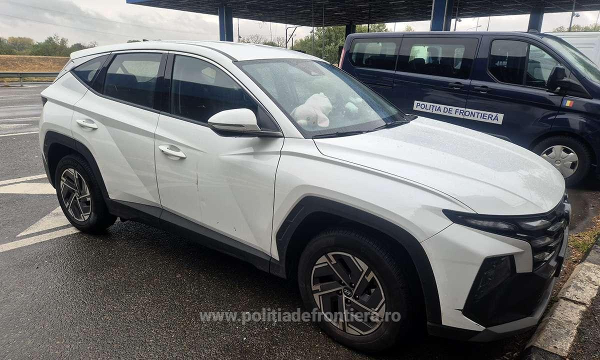 Mașină de 40.000 de euro, căutată de autoritățile din Spania, descoperită la Nădlac