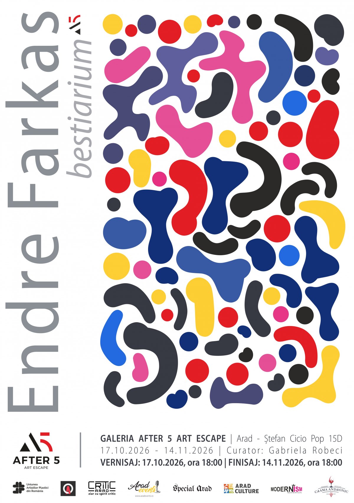 BESTIARIUM — Endre Farkas, la After 5 Art Escape