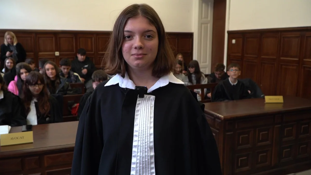 Judecătoria Arad a găzduit un proces simulat de elevi din Lipova